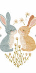 Kissing Bunnies Plakat - Posterbox.dk