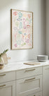 Kitchen Collage, Colorful Cooking Ingredient Icons Plakat - Posterbox.dk