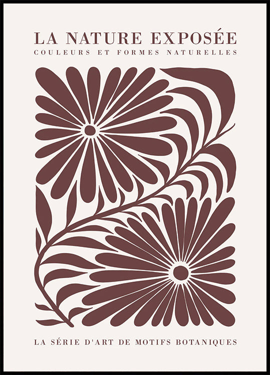 La Nature Exposée Plakat - Posterbox.dk