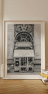 Ladurée Paris Pastry Shop Black & White Plakat - Posterbox