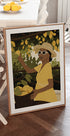 Lemon Garden Woman, Summer Citrus Harvest Plakat - Posterbox.dk