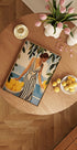Lemon Lady, Striped Dress, Coastal Glamour Plakat - Posterbox.dk