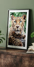 Leopard Close-Up Plakat - Posterbox.dk
