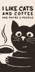 Like Cats and Coffee Plakat - Posterbox.dk