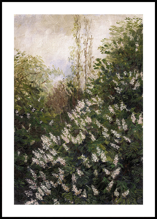 Lilac Blossoms by Ladislav Mednyánszky Plakat - Posterbox.dk
