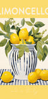 Limoncello Lemons Print, Italian Citrus Art, Yellow Gallery Wall Plakat - Posterbox.dk