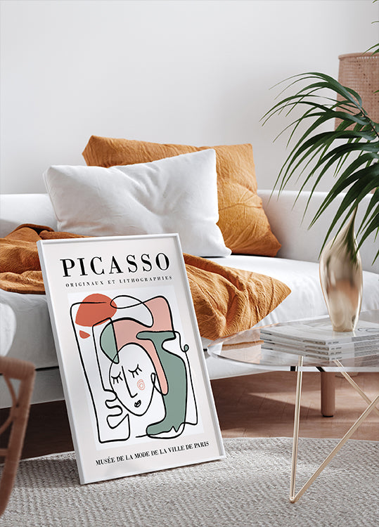 Lithographie No. 4, Picasso Plakat - Posterbox.dk