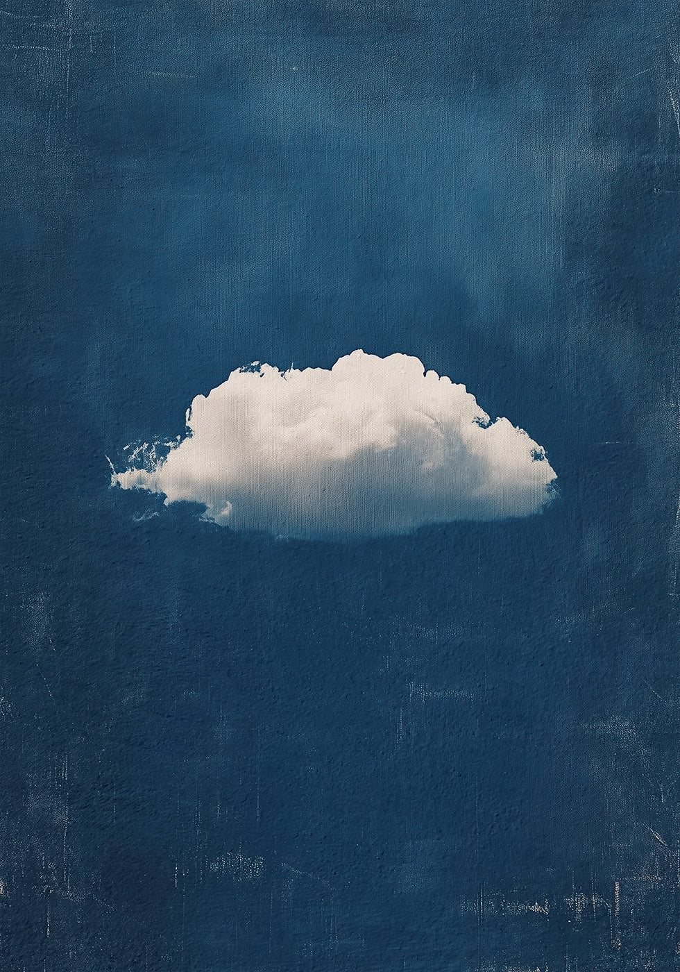 Lone Cloud Plakat - Posterbox.dk