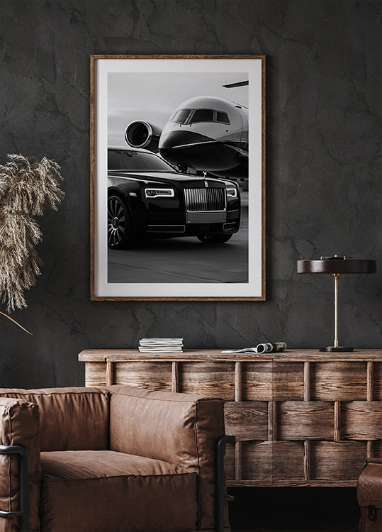 Luxury Lifestyle Black & White Plakat - Posterbox.dk