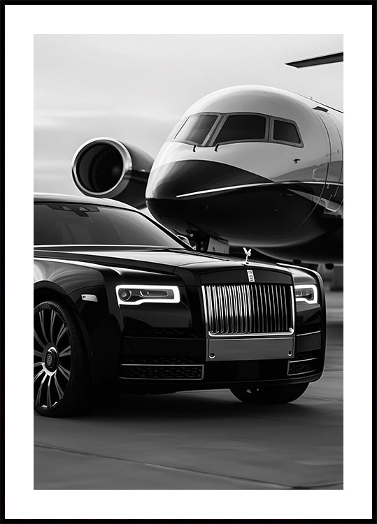Luxury Lifestyle Black & White Plakat - Posterbox.dk