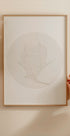 Magnolia Elegance, Botanical Line Art Plakat - Posterbox