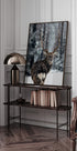Majestic Deer in Snow Plakat - Posterbox.dk