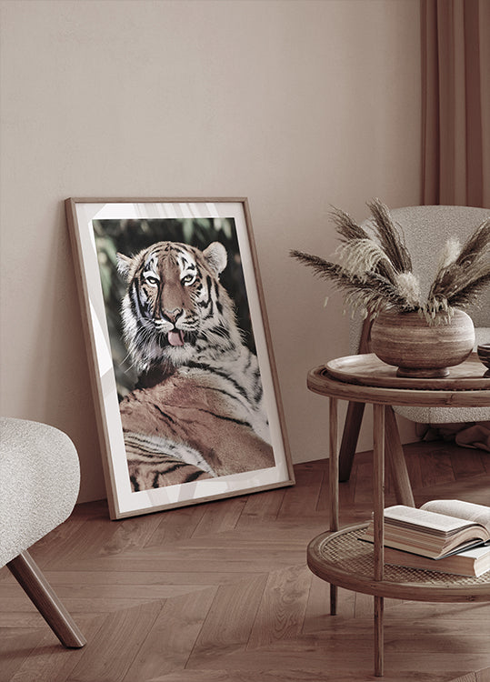 Majestic Tiger Plakat - Posterbox.dk