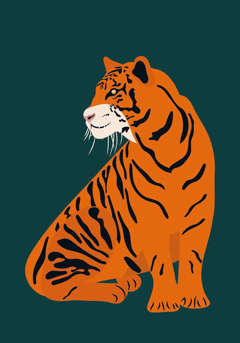 Majestic Tiger Plakat - Posterbox