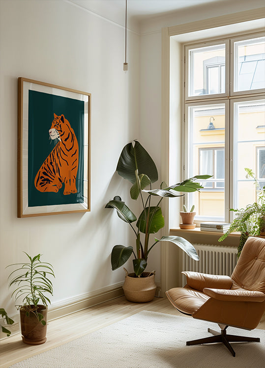Majestic Tiger Plakat - Posterbox