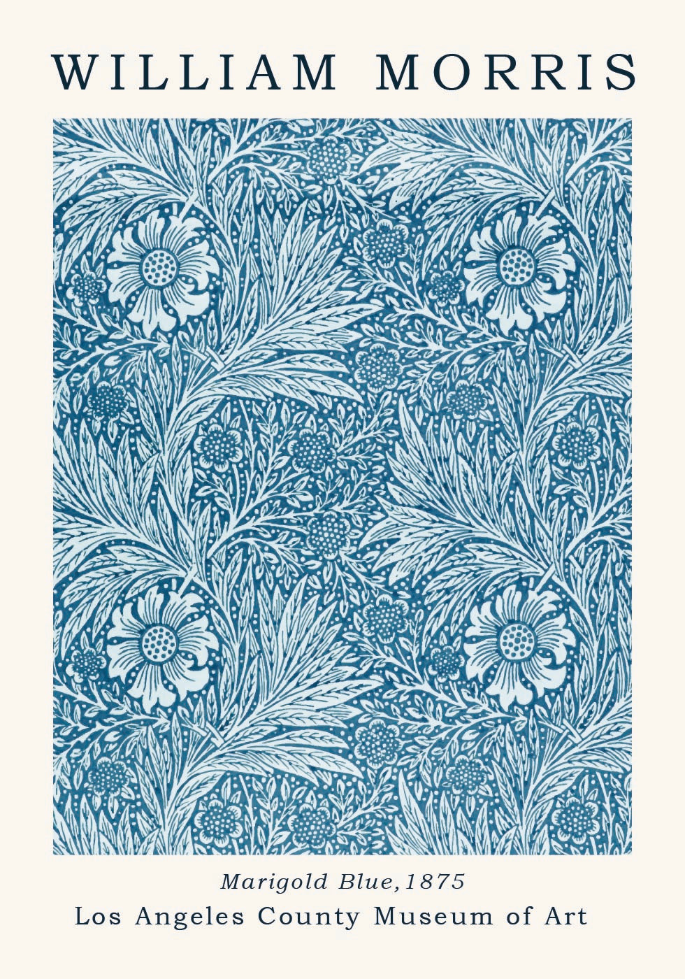 Marigold Blue Plakat - Posterbox.dk