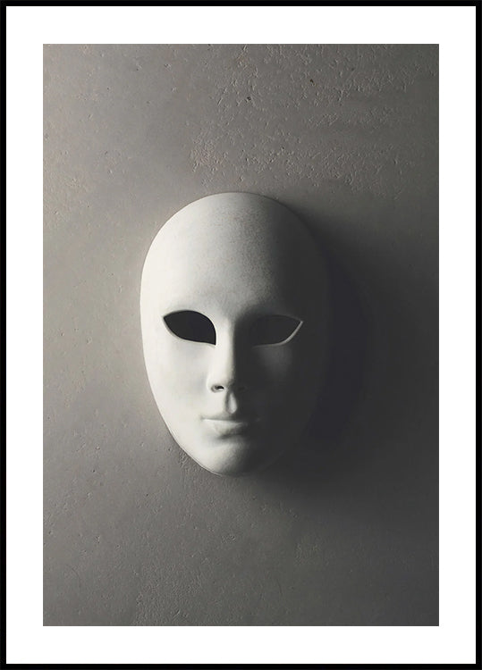 Mask on the Wall Plakat - Posterbox.dk