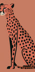 Modern Cheetah Plakat - Posterbox.dk