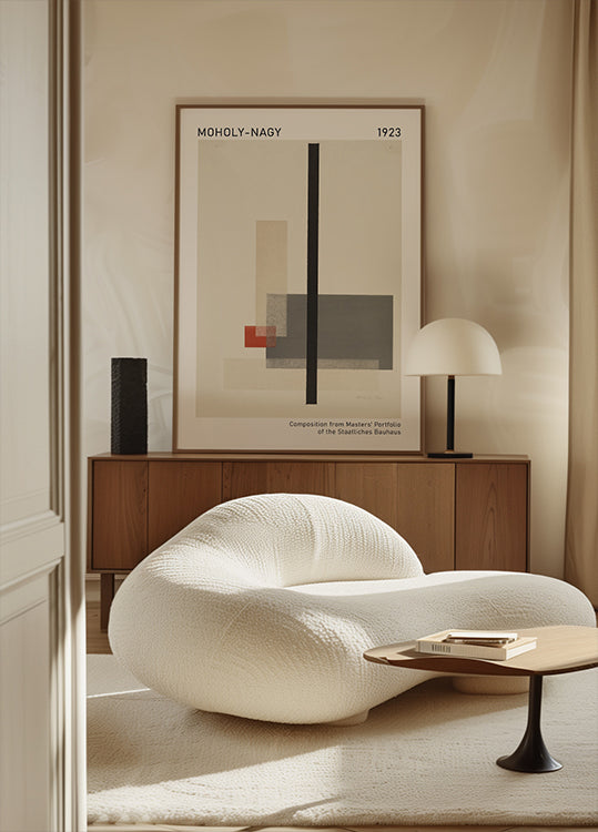 Moholy-Nagy, Bauhaus Composition Plakat - Posterbox.dk