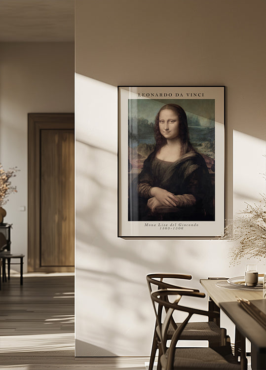 Mona Lisa, Leonardo Da Vinci Plakat - Posterbox.dk