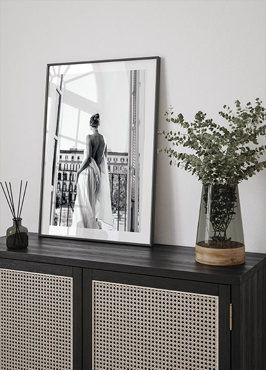 Morning Serenity Balcony Plakat - Posterbox.dk