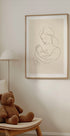 Mother and Baby Line Drawing Plakat - Posterbox.dk