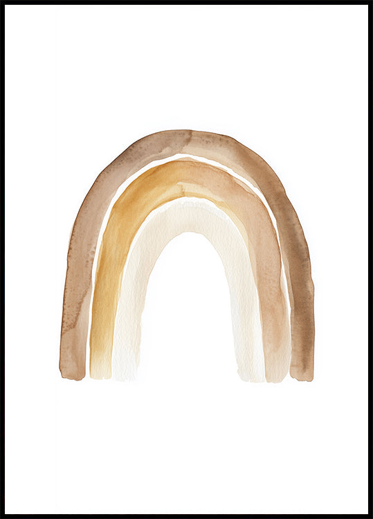 Neutral Rainbow Plakat - Posterbox.dk