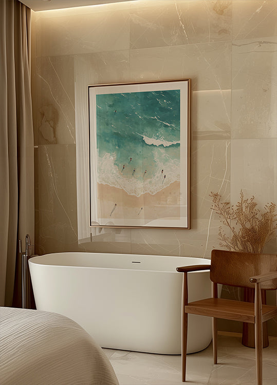 Ocean Bathers Plakat - Posterbox.dk