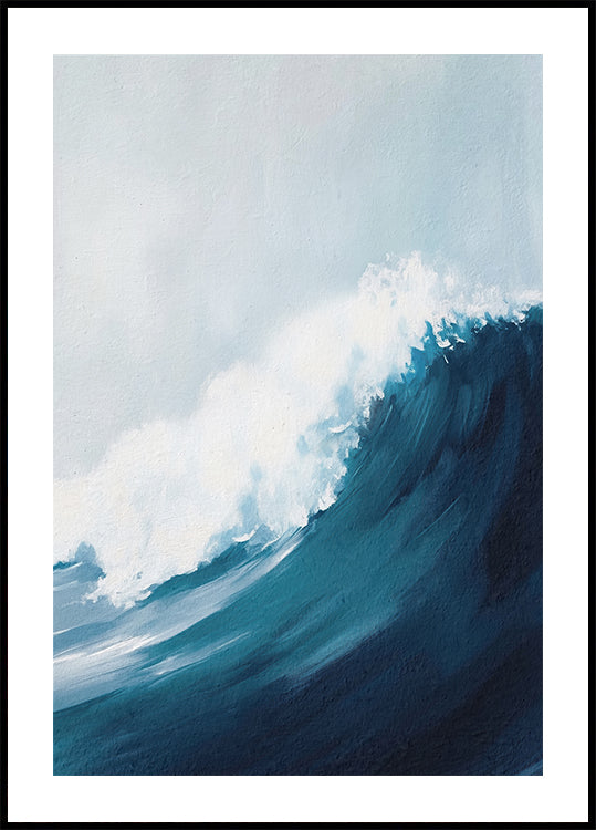 Ocean Wave Plakat - Posterbox.dk