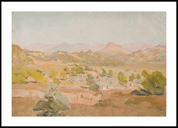 Olympia Landscape from Greece Plakat - Posterbox.dk