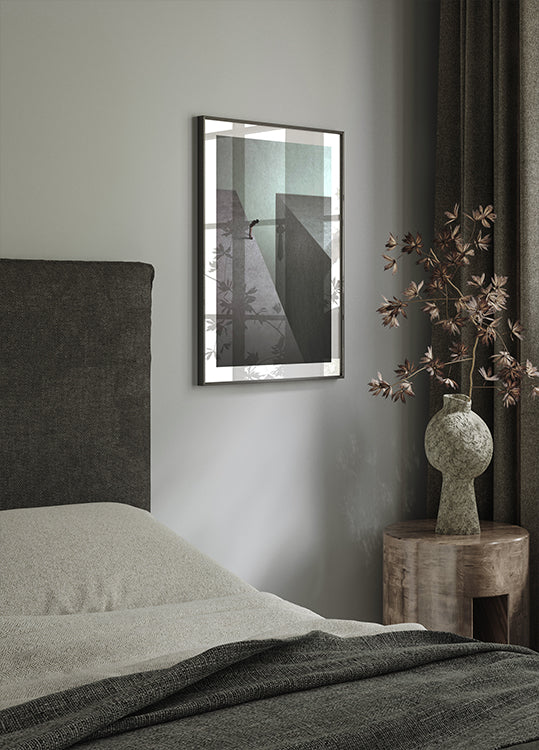 On the Edge Conceptual Art Print Plakat - Posterbox.dk