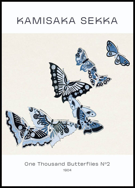 One Thousand Butterflies №2 Plakat - Posterbox.dk