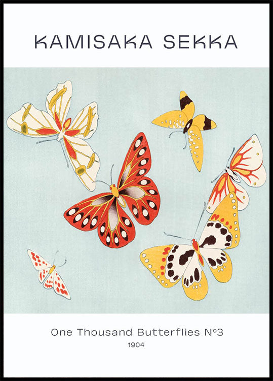 One Thousand Butterflies №3 Plakat - Posterbox.dk