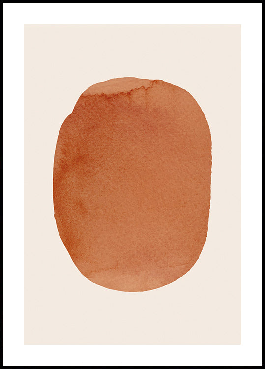 Orange Sun Plakat - Posterbox.dk