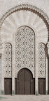 Ornate Doorway of Hassan II Mosque, Casablanca Plakat - Posterbox.dk
