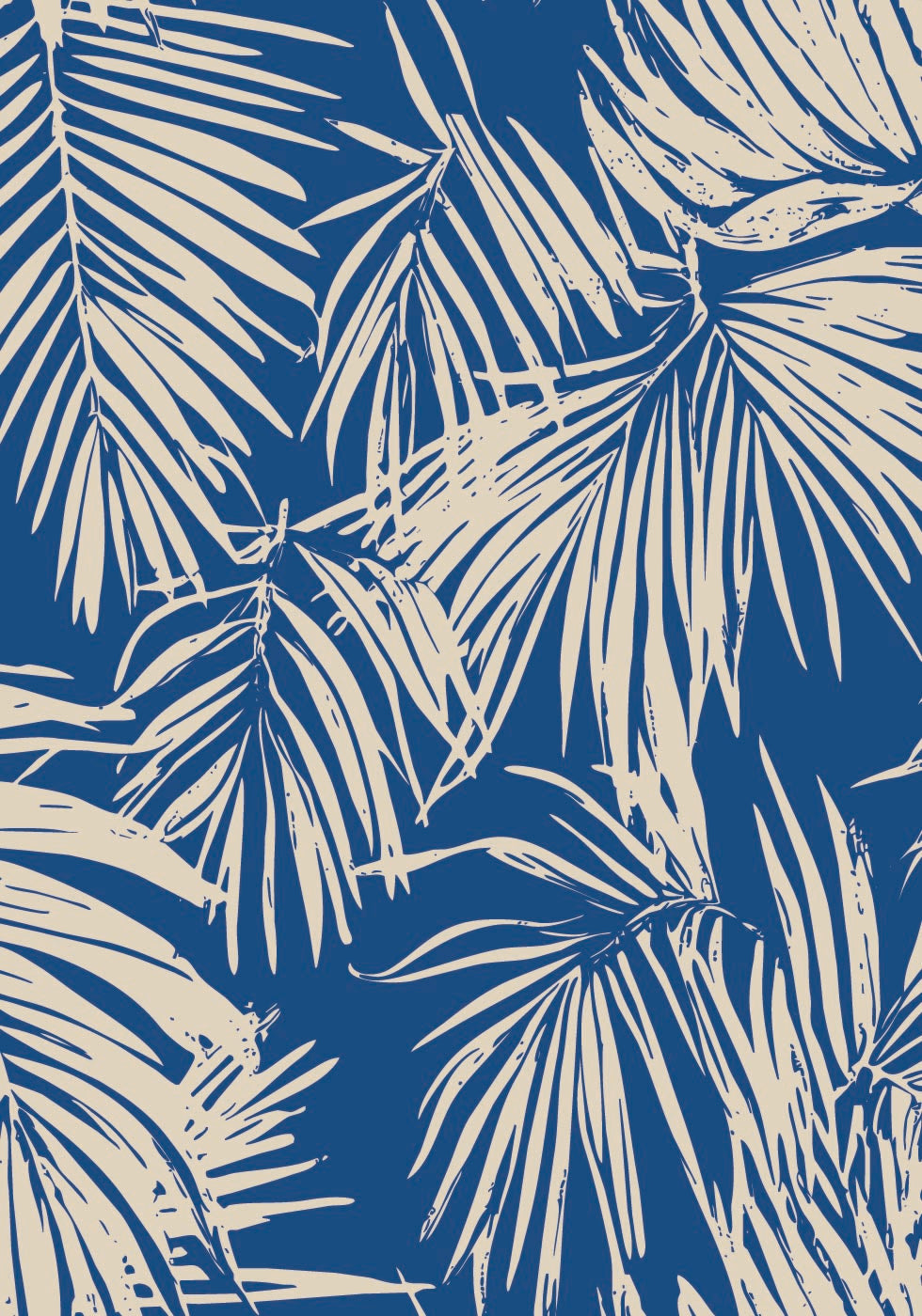 Palm Leaves Pattern Plakat - Posterbox.dk
