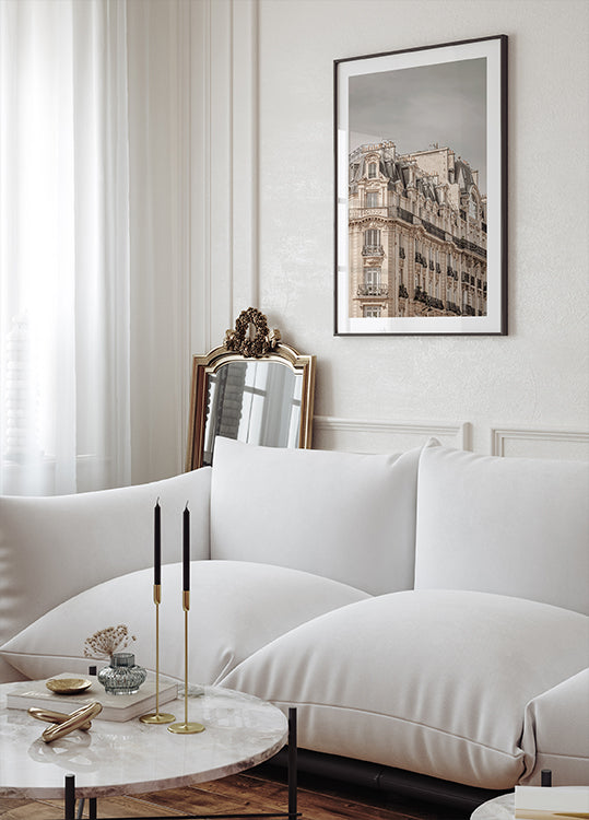 Parisian Houses Plakat - Posterbox.dk
