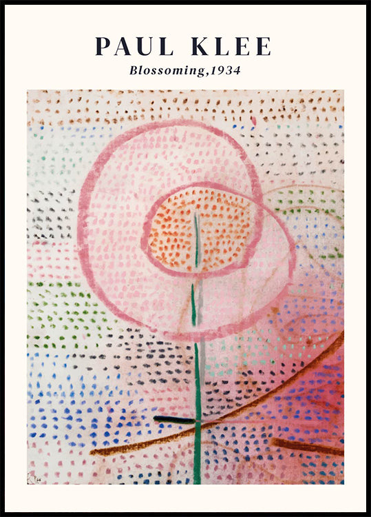Paul Klee - Blossoming Plakat - Posterbox.dk