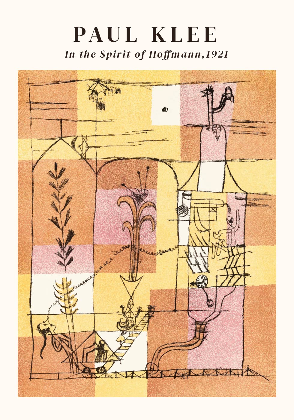 Paul Klee - In the Spirit of Hoffmann Plakat - Posterbox.dk