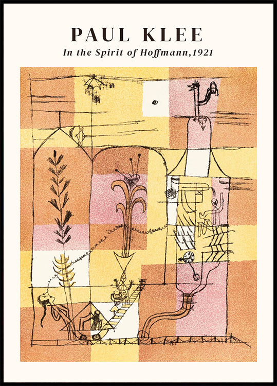 Paul Klee - In the Spirit of Hoffmann Plakat - Posterbox.dk