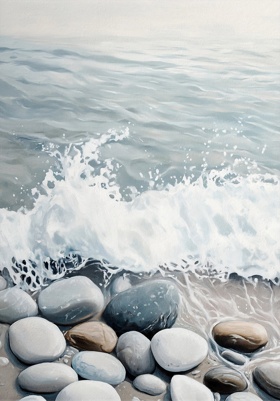 Pebble Shoreline Plakat - Posterbox.dk