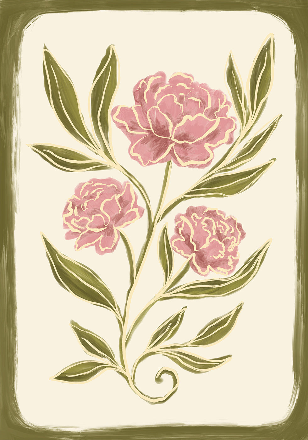 Peonies - Posterbox