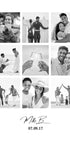 Personalized Couple Photo Collage Plakat - Posterbox.dk
