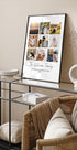 Personalized Family Collage Plakat - Posterbox.dk