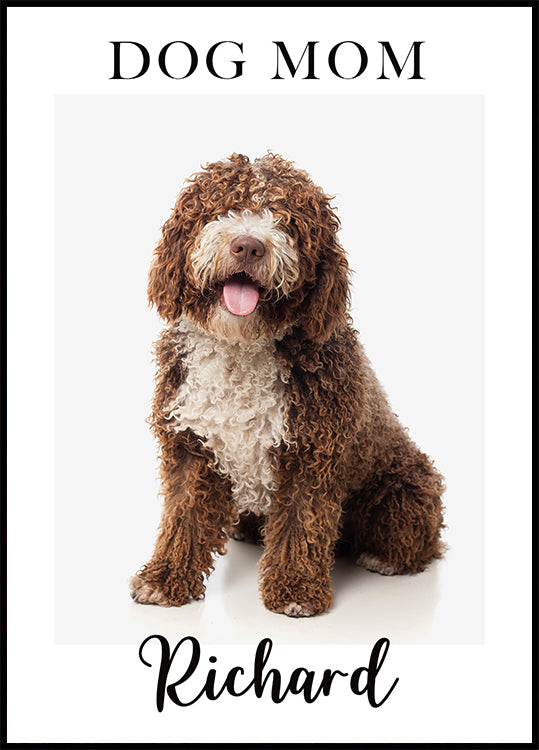 Personalized Pet Portrait Plakat - Posterbox.dk