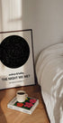 Personalized Star Map Plakat - Posterbox.dk