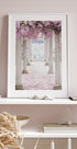 Pillars and Wisteria Flowers Plakat - Posterbox.dk