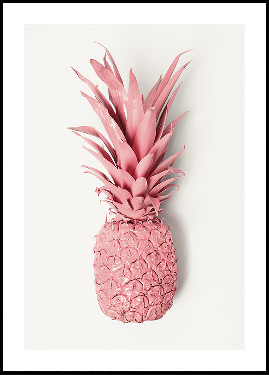 Pink Pineapple Plakat - Posterbox.dk