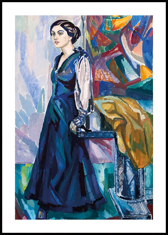 Portrait of Mrs. Carin Östberg Plakat - Posterbox.dk