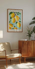 Positano Lemons, Amalfi Coast Citrus Plakat - Posterbox.dk